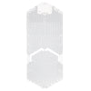 Fresh Products Tsunami, Cotton Blossom, Clear, 148 g, 6/Carton Deodorizing Urinal Screens - Office Ready