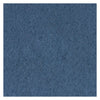 Boardwalk® Scrubbing Floor Pads, 14" Diameter, Blue, 5/Carton Scrub/Strip Floor Pads - Office Ready