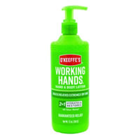 O'Keeffe's® Working Hands Hand & Body Lotion, 12 oz Pump Bottle, Unscented Moisturizing Creams - Office Ready