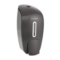 Alpine Industries Surface Mounted Soap & Hand Sanitizer Dispenser, 27 oz, 4.1 x 4.6 x 9.6, Gray