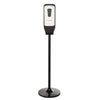 Alpine Industries Automatic Foam Hand Sanitizer/Soap Dispenser with Floor Stand, 40 oz, 4.48 x 6 x 45, White Foam Soap Dispensers, Automatic - Office Ready