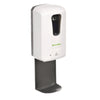 Alpine Industries Wall Mount Automatic Gel Hand Sanitizer/Soap Dispenser with Drip Tray, 40 oz, 4.48 x 6 x 18.1, White Liquid Soap Dispensers, Automatic - Office Ready