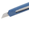 Great Neck® Snap-Off Utility Knife, 9 mm Blade, 5" Plastic Handle, Blue Snap Blade Utility/Box Cutters - Office Ready