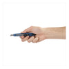 Great Neck® Snap-Off Utility Knife, 9 mm Blade, 5" Plastic Handle, Blue Snap Blade Utility/Box Cutters - Office Ready