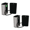 Alpine Industries 10.5-Gallon Compost and Trash Station, Brushed Stainless Steel Indoor Recycling Bins - Office Ready
