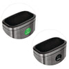 Alpine Industries 10.5-Gallon Compost and Trash Station, Brushed Stainless Steel Indoor Recycling Bins - Office Ready