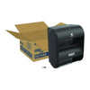 Georgia Pacific® Professional Compact Quad Vertical Four Roll Coreless Tissue Dispenser, 12.31 x 14.81 x 7.86, Black Coreless Double Roll, Single Toilet Paper Dispensers - Office Ready