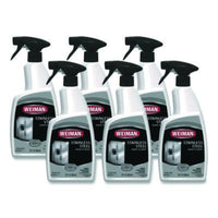WEIMAN® Stainless Steel Cleaner and Polish, Floral Scent, 22 oz Spray Bottle, 6/Carton Metal Cleaners/Polishes - Office Ready