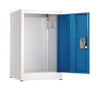 AdirOffice Steel Storage Locker, 1 Compartment, 15 x 15 x 24, Blue Single-Tier Lockers - Office Ready