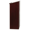 AdirOffice Wood Stand-up Podium Lectern Speaker Stand, 23 x 15 x 45.8, Mahogany Freestanding Lecterns - Office Ready
