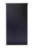 AdirOffice Wood Stand-up Podium Lectern Speaker Stand, 23 x 15 x 45.8, Black Freestanding Lecterns - Office Ready