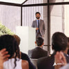 AdirOffice Wood Stand-up Podium Lectern Speaker Stand, 23 x 15 x 45.8, White Freestanding Lecterns - Office Ready