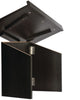 AdirOffice Foldable Tabletop Podium Lectern Speaker Stand, 27 x 16 x 19, Black Tabletop Lecterns - Office Ready
