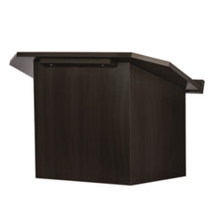 AdirOffice Foldable Tabletop Podium Lectern Speaker Stand, 27 x 16 x 19, Black