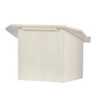 AdirOffice Foldable Tabletop Podium Lectern Speaker Stand, 27 x 16 x 19, White Tabletop Lecterns - Office Ready