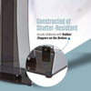 AdirOffice Acrylic Stand-Up Podium Lectern Speaker Stand, 26 x 13 x 47, Black Freestanding Lecterns - Office Ready