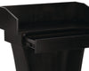AdirOffice Wood Stand-Up Podium Lectern Speaker Stand with Drawer and Storage Area, 27.55 x 14 x 43.3, Black Freestanding Lecterns - Office Ready