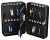 AdirOffice Steel Secure Key Cabinet with Key Lock, 48-Key, 7.1 x 3.1 x 10, Stainless Steel 304, Black Key Cabinets - Office Ready