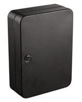 AdirOffice Steel Secure Key Cabinet with Key Lock, 48-Key, 7.1 x 3.1 x 10, Stainless Steel 304, Black Key Cabinets - Office Ready