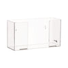 AdirMed Acrylic Glove Dispenser, Single Box Capacity, 10.2 x 3.5 x 5.3, Clear Single-Box Glove Dispensers - Office Ready