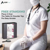 AdirMed Acrylic Glove Dispenser, Double Box Capacity, 10.2 x 3.5 x 10.8, Black Multi-Box Glove Dispensers - Office Ready