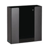 AdirMed Acrylic Glove Dispenser, Double Box Capacity, 10.2 x 3.5 x 10.8, Black Multi-Box Glove Dispensers - Office Ready