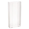AdirMed Acrylic Glove Dispenser, Quad Box Capacity, 10.2 x 3.5 x 21.1, Clear Multi-Box Glove Dispensers - Office Ready