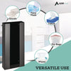 AdirMed Acrylic Glove Dispenser, Quad Box Capacity, 10.2 x 3.5 x 21.1, Black Multi-Box Glove Dispensers - Office Ready
