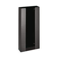 AdirMed Acrylic Glove Dispenser, Quad Box Capacity, 10.2 x 3.5 x 21.1, Black Multi-Box Glove Dispensers - Office Ready
