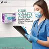 AdirMed Acrylic Glove Dispenser, Single Box Capacity, 10.2 x 3.5 x 5.3, Clear Single-Box Glove Dispensers - Office Ready