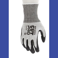 MCR™ Safety Cut Pro® 92754BP Gloves, Large, Black/Gray, Dozen Work Gloves, Cut Resistant - Office Ready