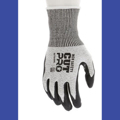 MCR™ Safety Cut Pro® 92754BP Gloves, Large, Black/Gray, Dozen