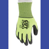 MCR™ Safety Cut Pro® 9277PU Gloves, Large, Black/Lime, Dozen Work Gloves, Cut Resistant - Office Ready