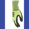 MCR™ Safety Cut Pro® 9277PU Gloves, Large, Black/Lime, Dozen Work Gloves, Cut Resistant - Office Ready