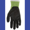 MCR™ Safety Cut Pro® 9277PU Gloves, Large, Black/Lime, Dozen Work Gloves, Cut Resistant - Office Ready