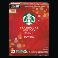 Starbucks® Holiday Blend K-Cup®, 22/Box