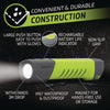 Energizer® Pro Series Hybrid Handheld, Rechargeable Lithium Ion/2 AA Batteries (Included), Gray/Green Standard LED Flashlights - Office Ready