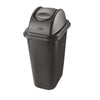 Rubbermaid® Commercial Rectangular Free-Swinging Lids, Black Swing-Top Waste Receptacle Lids - Office Ready