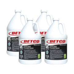 Betco® Green Earth Peroxide Cleaner, Fresh Mint Scent, 1 gal Bottle, 4/Carton