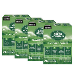 Green Mountain Coffee® Flavored Variety Coffee K-Cups®, Assorted Flavors, 96/Carton