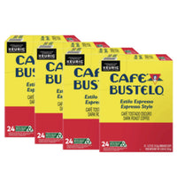 Café Bustelo Espresso Style K-Cups®, 96/Carton Coffee K-Cups - Office Ready