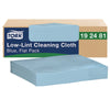 Tork® Low-Lint Cleaning Cloth, 1-Ply, 12 x 12, Blue, 250 Sheets/Carton Disposable Dry Wipes - Office Ready