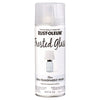 Rust-Oleum® Specialty Frosted Glass Spray Paint, Matte Clear, 11 oz Aerosol Can, 6/Carton Specialty Paints & Primers - Office Ready