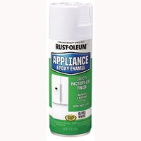 Rust-Oleum® Specialty Appliance Epoxy Spray Paint, Gloss White, 12 oz Aerosol Can, 6/Carton Specialty Paints & Primers - Office Ready