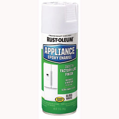 Rust-Oleum® Specialty Appliance Epoxy Spray Paint, Gloss White, 12 oz Aerosol Can, 6/Carton
