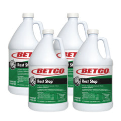 Betco® Rest Stop Non-Acid Bowl and Restroom Cleaner, Floral Fresh Scent, 1 gal Bottle, 4/Carton