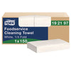 Tork® Foodservice Cleaning Towel, 1-Ply, 5 x 10.75, White, 150 Sheets/Carton Disposable Dry Wipes - Office Ready