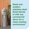 Tork® Stainless Steel Wet Wipe Stand, 15 x 15 x 37.25, Stainless Steel Wet Wipe Towel Dispensers - Office Ready