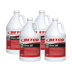 Betco® Oven Jell Cleaner, Lemon Scent, 1 gal Bottle, 4/Carton