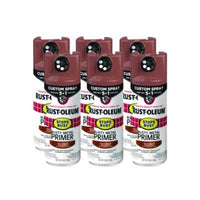 Rust-Oleum® Stops Rust 5-in-1 Spray Paint, Rusty Metal, 12 oz Aerosol Can, 6/Carton Specialty Paints & Primers - Office Ready